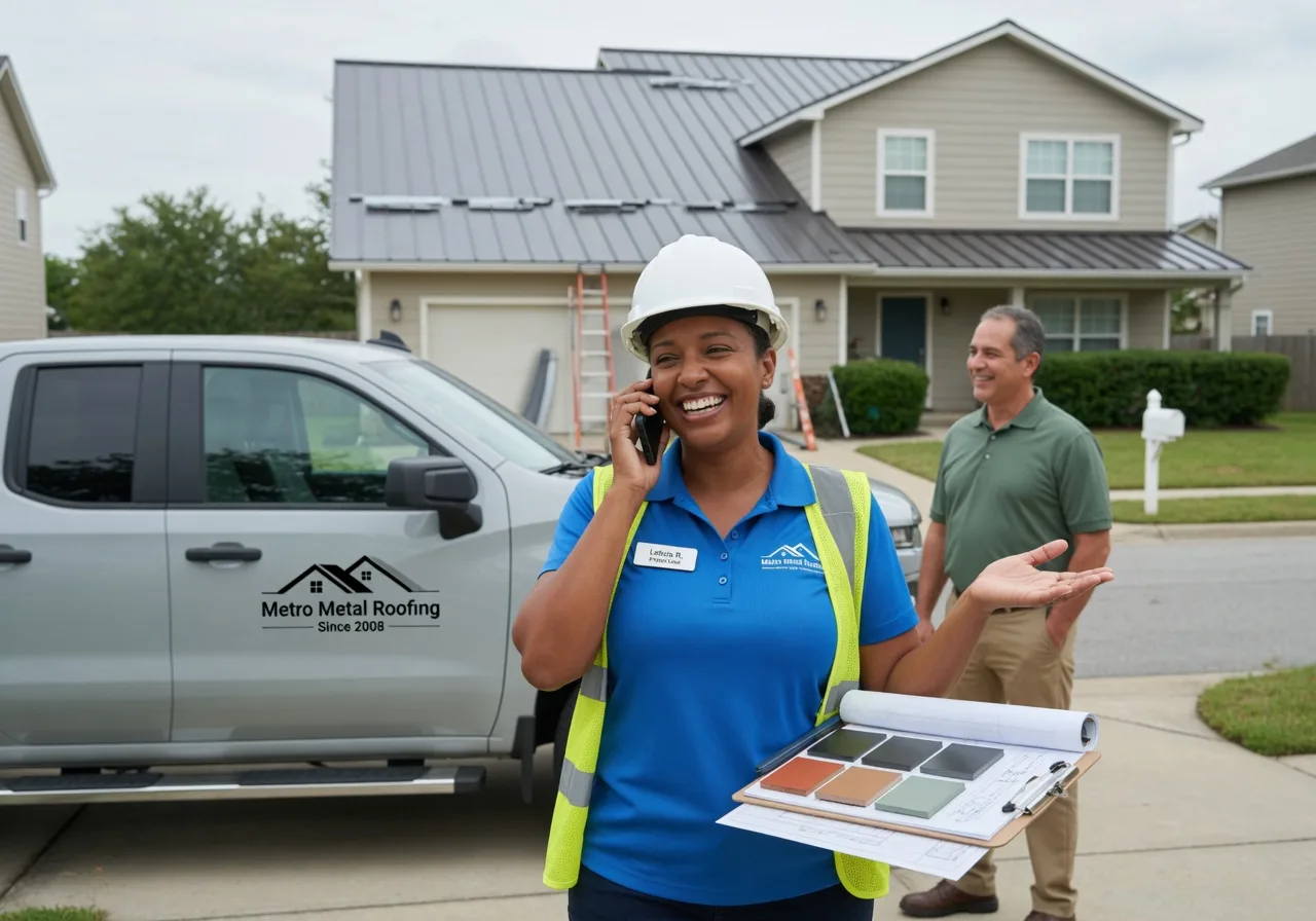 Storm Damage Metal Roof Repair in Jennings, OK